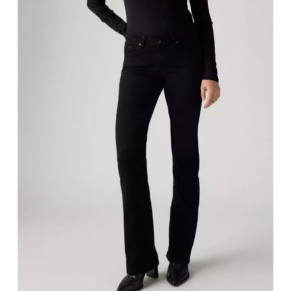 Levi's Denim - Levi's Classic Bootcut Hypersoft Stretch  Jeans | Womens 12 Short 31 x 30 Black